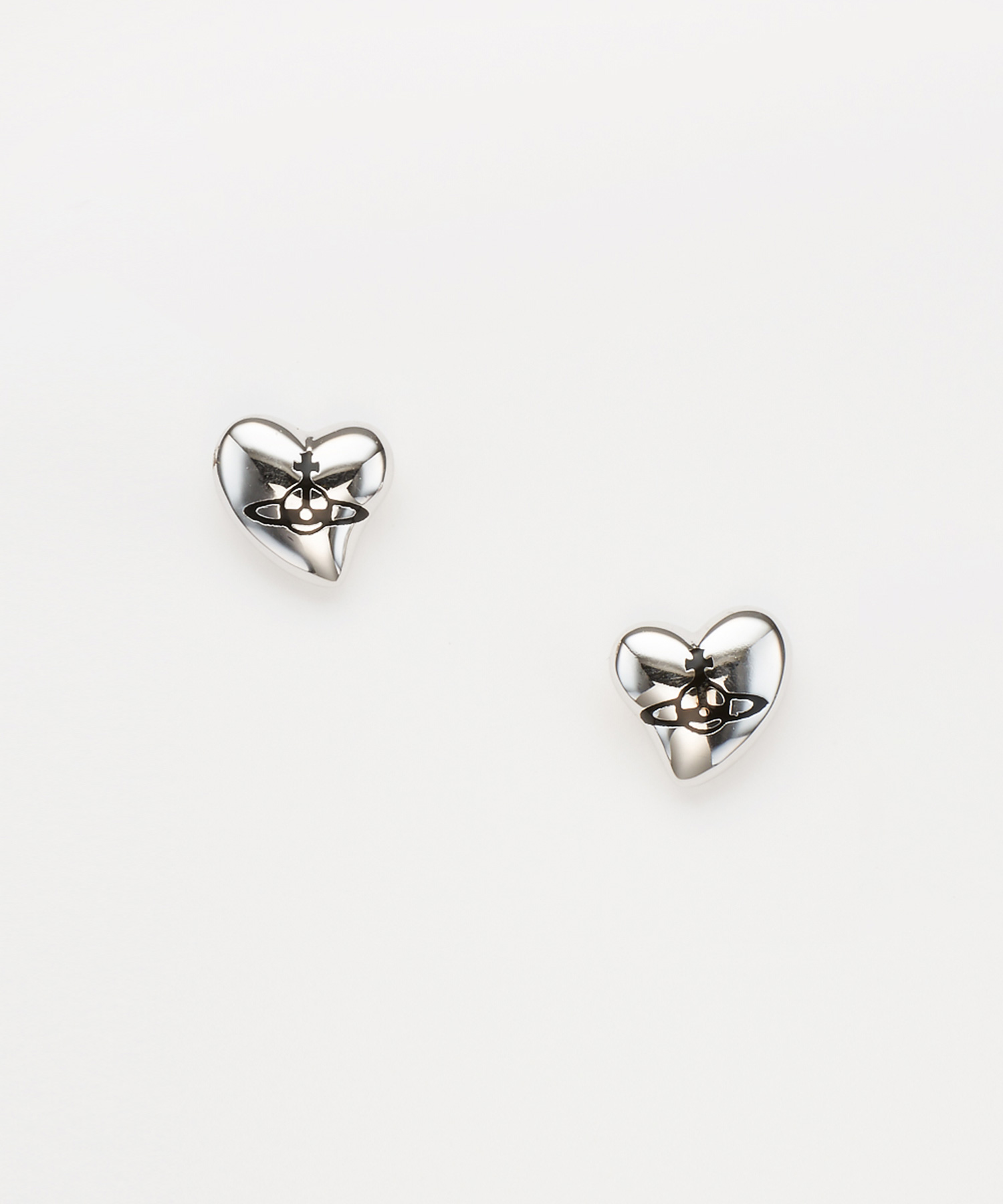 New Heart スタッズ ピアス シルバー レディース 公式通販 ヴィヴィアン ウエストウッド Vivienne Westwood