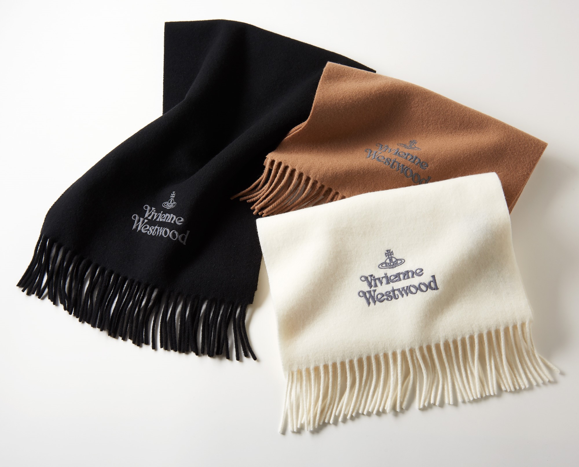 EMBROIDERED LAMBSWOOL SCARF – Limited edition” On Sale｜【公式通販