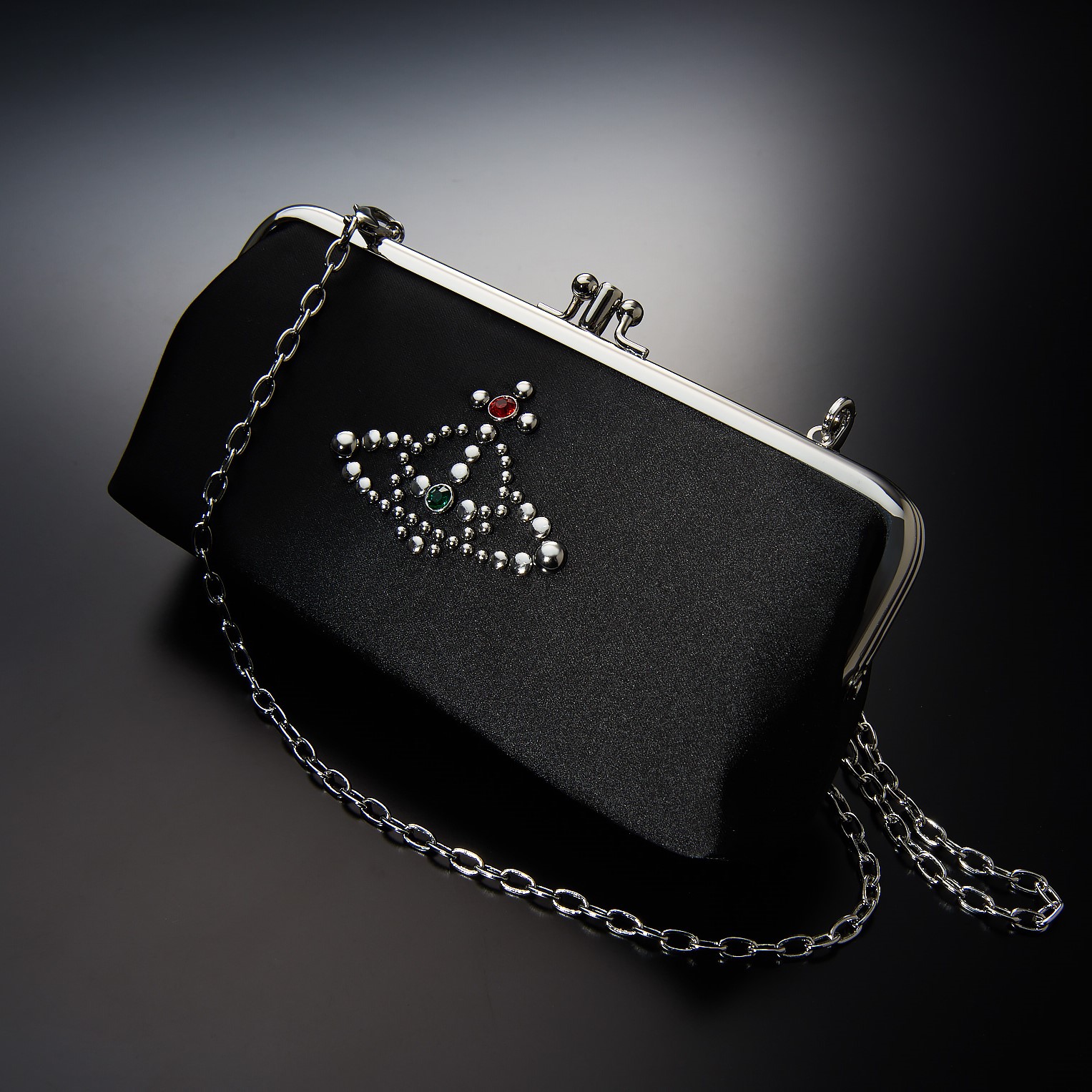 Vivienne Westwood “STUDS & STONES DOUBLE FRAME PURSE ...